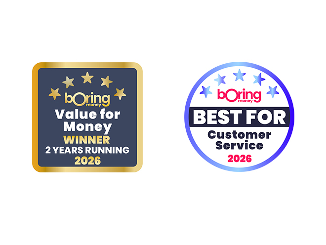 The Banker Innovation in Digital Banking Awards 2023 Winner Mobile and Boring Money Best For Customer Service 2024 award 